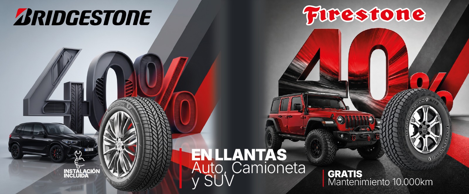 40% BRIDGESTONE